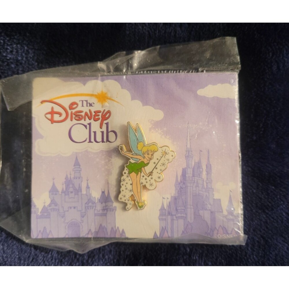 Disney Club Member Exclusive Tinker Bell Pin 13626 New on Card Factory Sealed